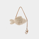 The Fish Bag - J.W. Anderson - Canvas - Beige