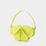 Origami Bag in Yellow Leather