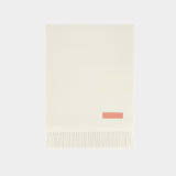 Scarf - Acne Studios -  White Froid - Wool
