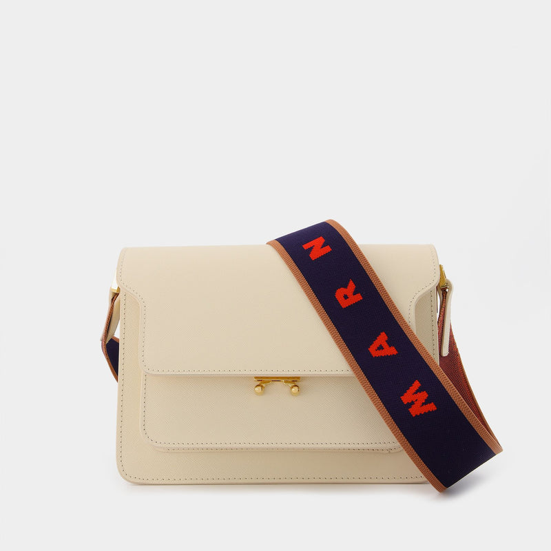 Trunk Bag Medium in Multicolour Leather