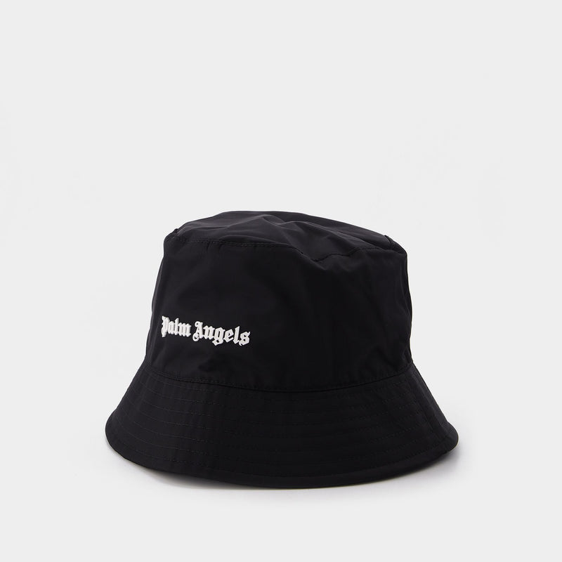 Classic Logo Bucket Hat in Black and White