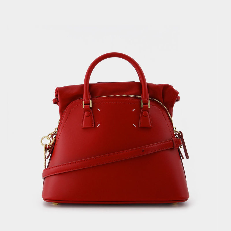 5Ac Mini Bag in Red Leather
