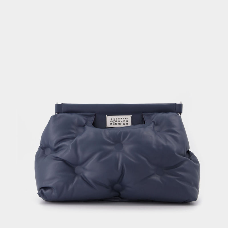 Glam Slam Medium Bag en Cuir Bleu