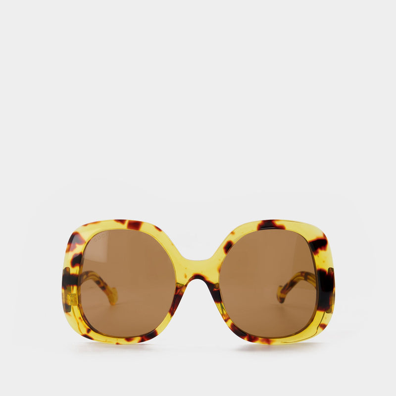 Gg1235S Sunglasses - Gucci  - Havana/Brown - Injection