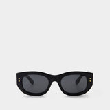 Gg1215S Sunglasses - Gucci  - Black/Grey - Acetate