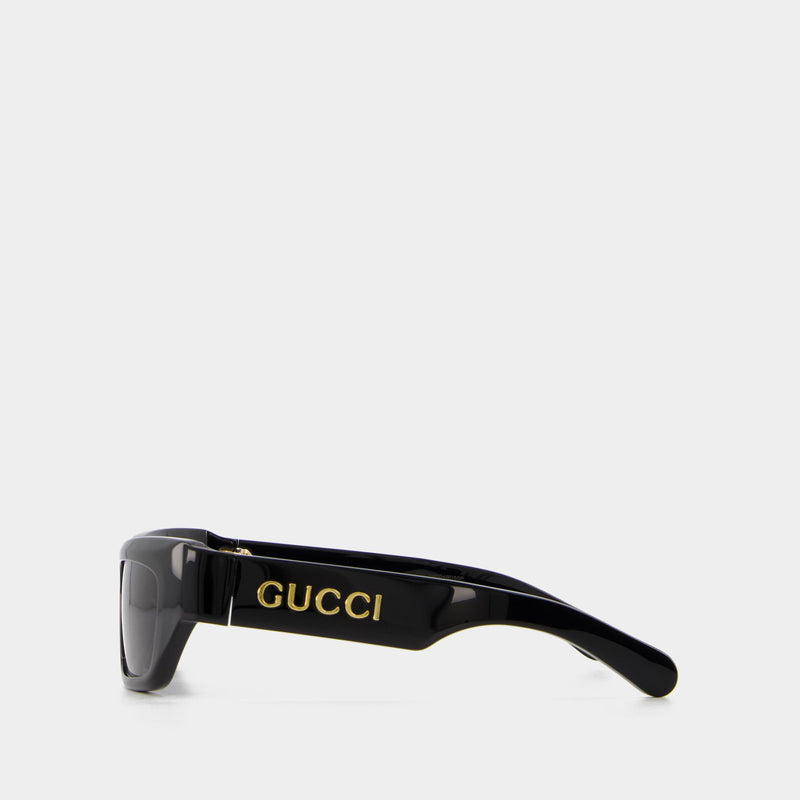 Sunglasses - Gucci  - Acetate - Black