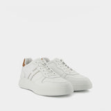H580 Sneakers - Hogan - White - Leather