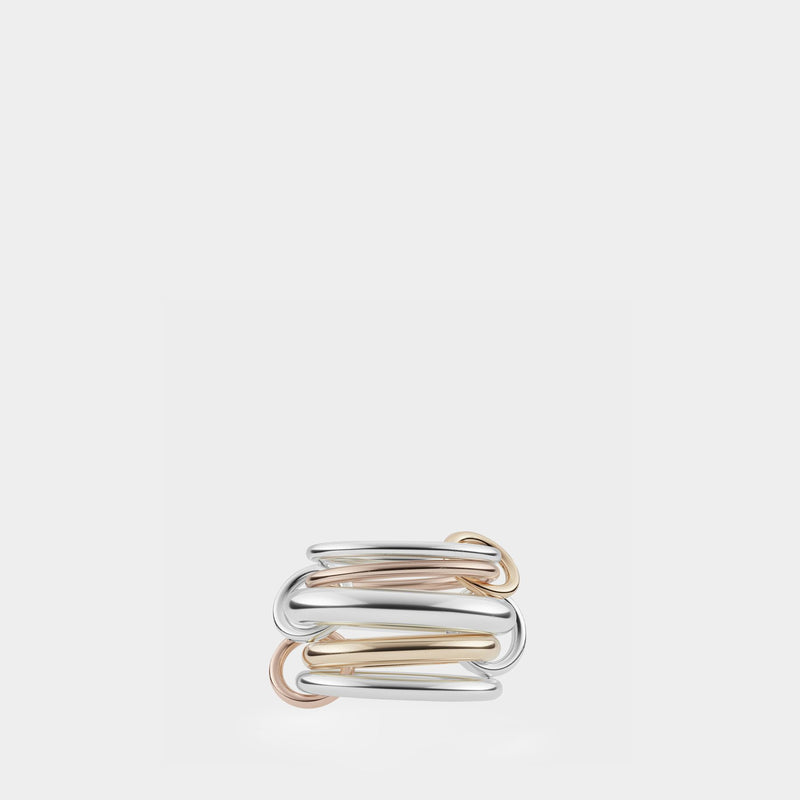 Silver Leo Mx Core Ring