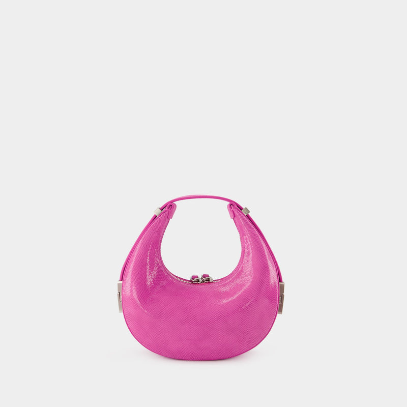 Toni Mini Handbag - Osoi - Cloud Fuchsia Pink - Leather