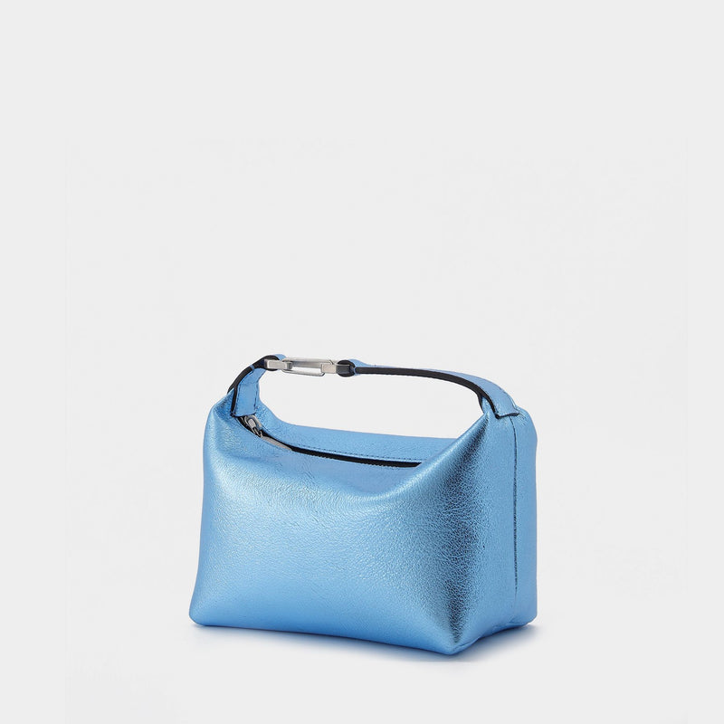 Moonbag bag in Turquoise Leather