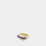 Empress Ring in gold and Sapphire