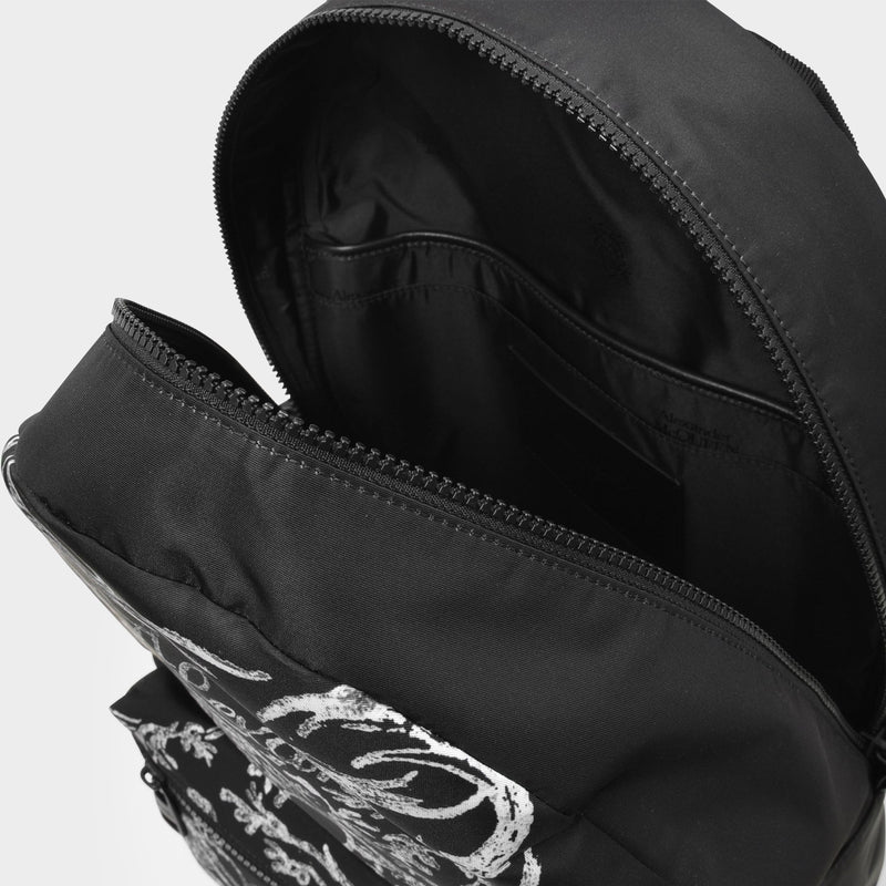 Metropolitan Backpack in Black Canvas