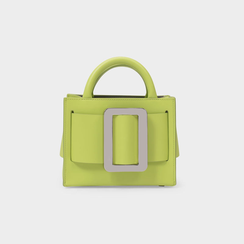 Bobby 18 Bag in Green Leather