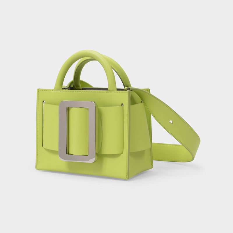 Bobby 18 Bag in Green Leather