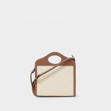 Ls Micro Pocket Ll6 Handbag - Burberry - Multi - Cotton