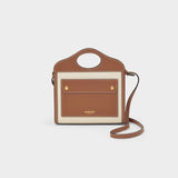 Ls Micro Pocket Ll6 Handbag - Burberry - Multi - Cotton