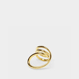Round Trip Ring - Charlotte Chesnais - Silver/18K Gold Plated