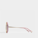 Sunglasses in Pink Bio Injection