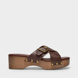 Marilisa Sandals in Brown Leather