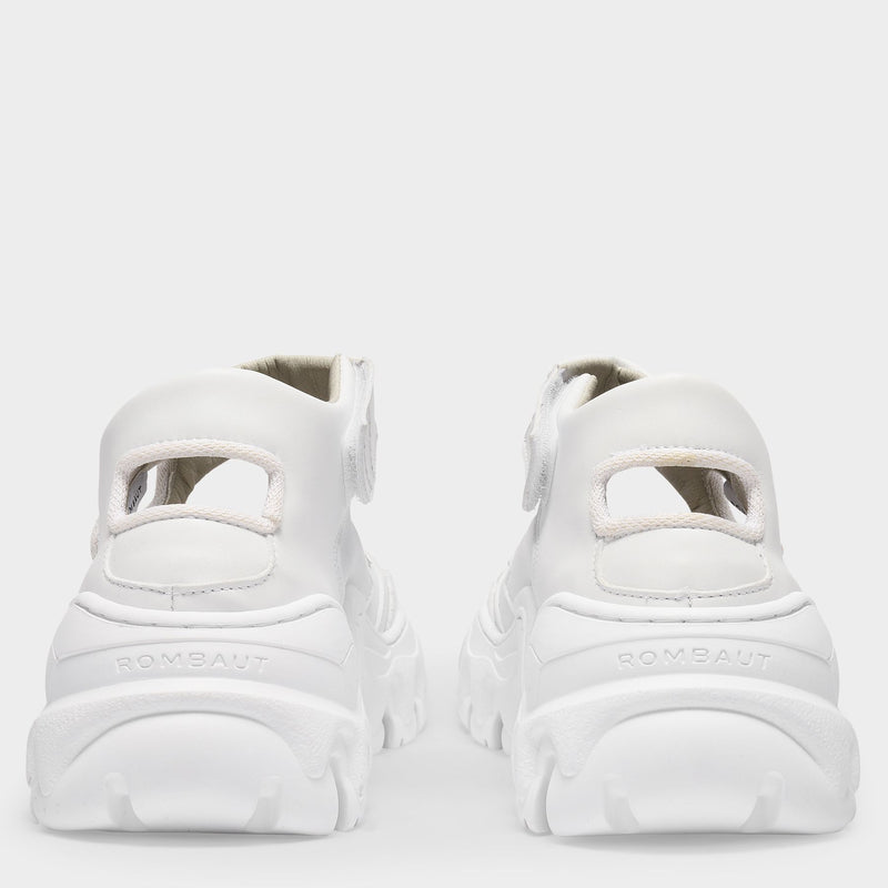 Boccaccio II Ibiza Sneakers in White Apple Leather