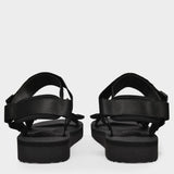 Depa-Cab Sandals in Black Nylon