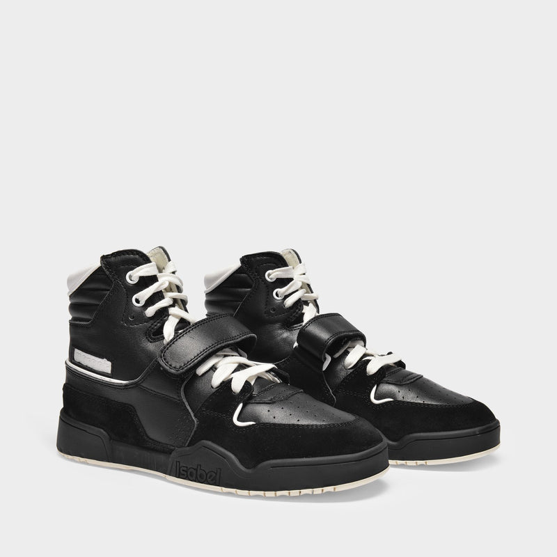 Alsee Sneakers in Black Suede Leather