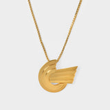 Meryl Mini Necklace in Gold Brass