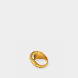 Geena Ring in Gold Brass