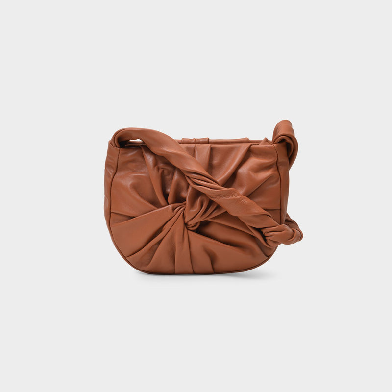 Fonda Bag in Brown Leather