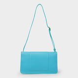 Penelope Mini Bag in Blue Leather