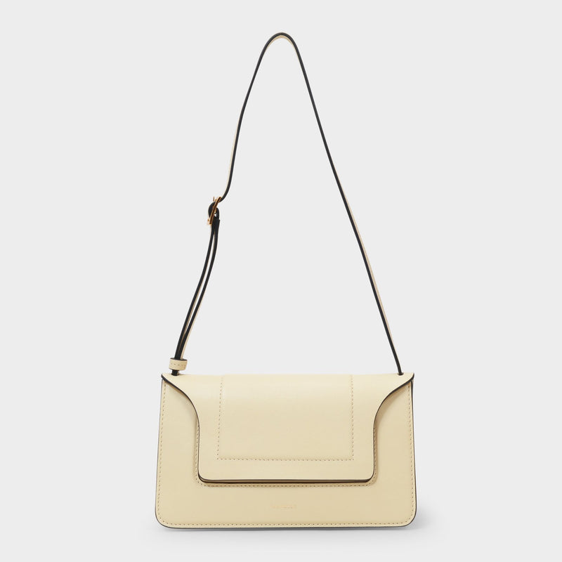 Penelope Mini Bag in Beige Leather