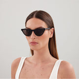 Sl 550 Slim Sunglasses - Saint Laurent  - Black - Acetate